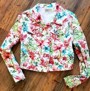 Versona floral jacket
